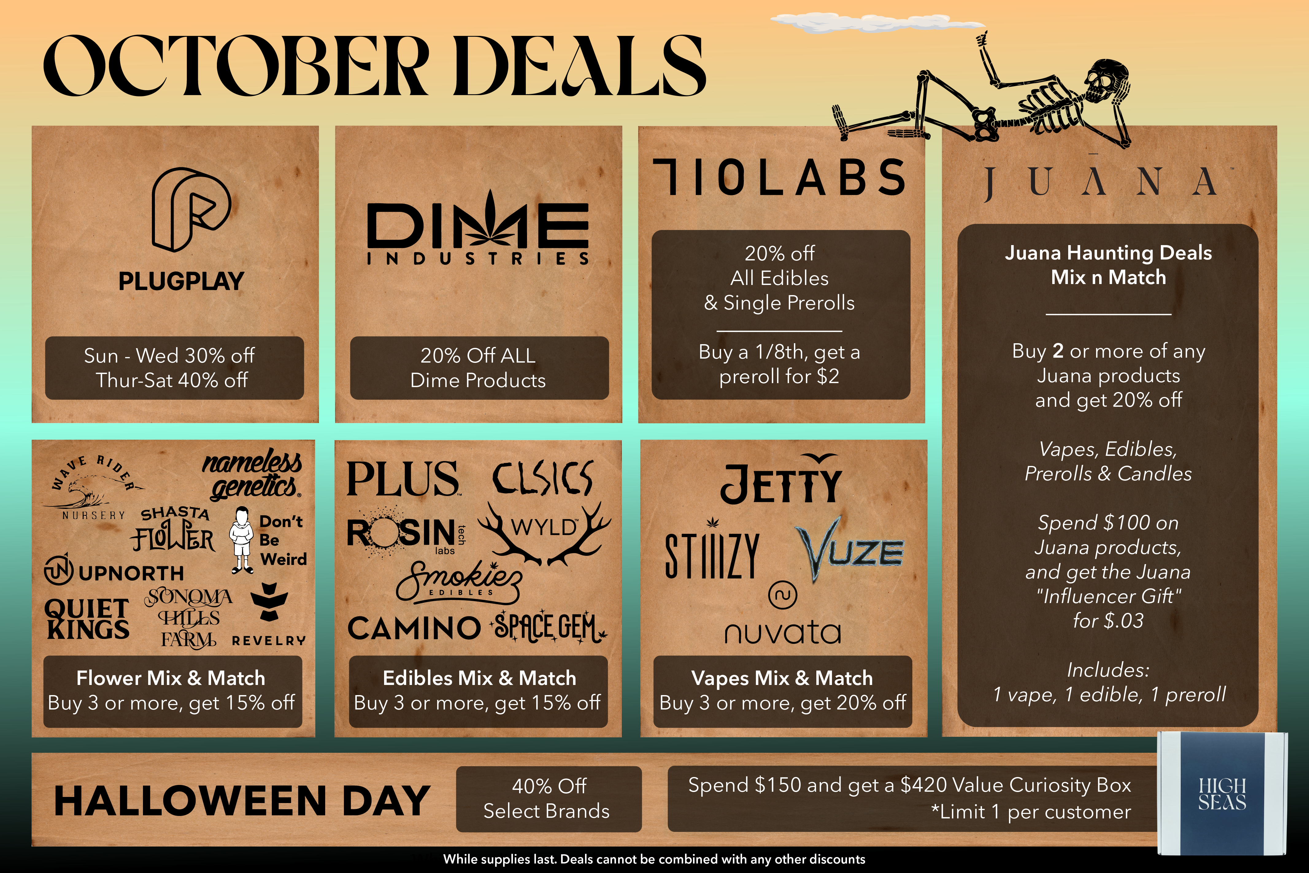 October deals
